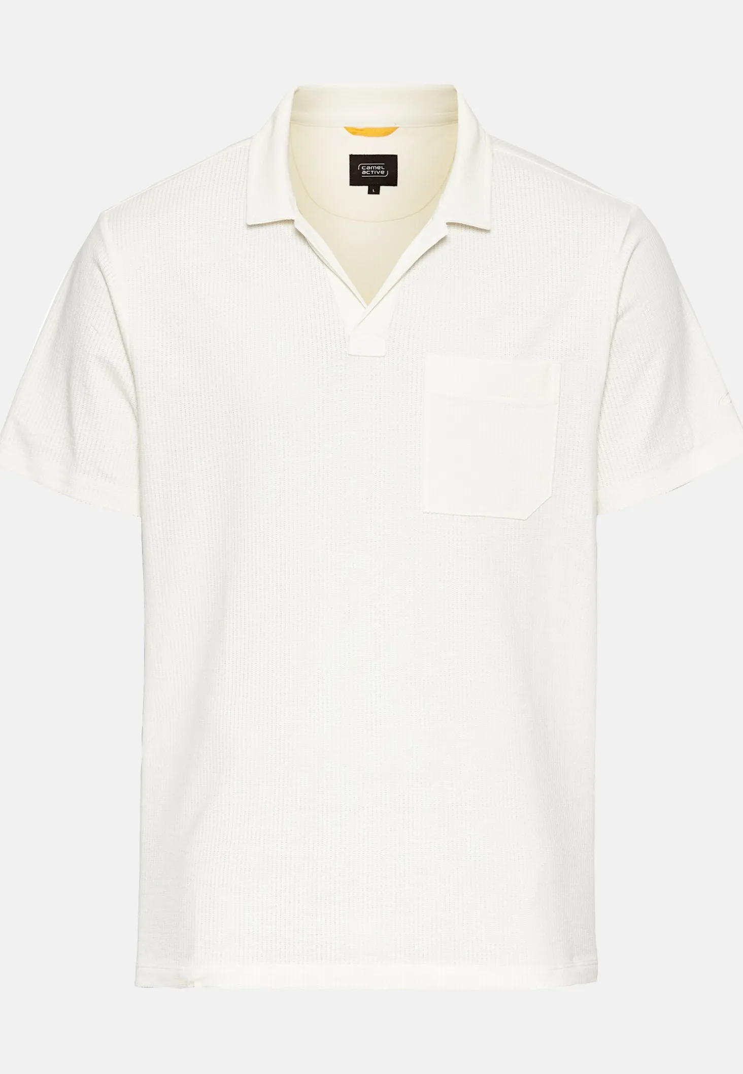 Kurzarm Poloshirt mit Brusttasche