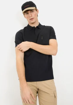 Kurzarm Poloshirt mit Cooling Effekt