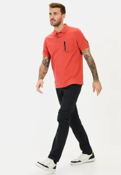 Kurzarm Poloshirt mit Cooling Effekt