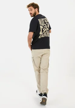 Kurzarm T-Shirt mit Print