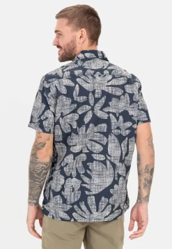 Kurzarmhemd mit Allover-Print