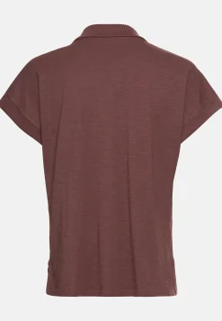Kurzarmshirt mit Polokragen