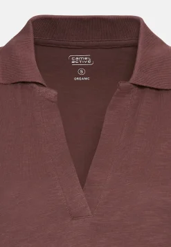 Kurzarmshirt mit Polokragen