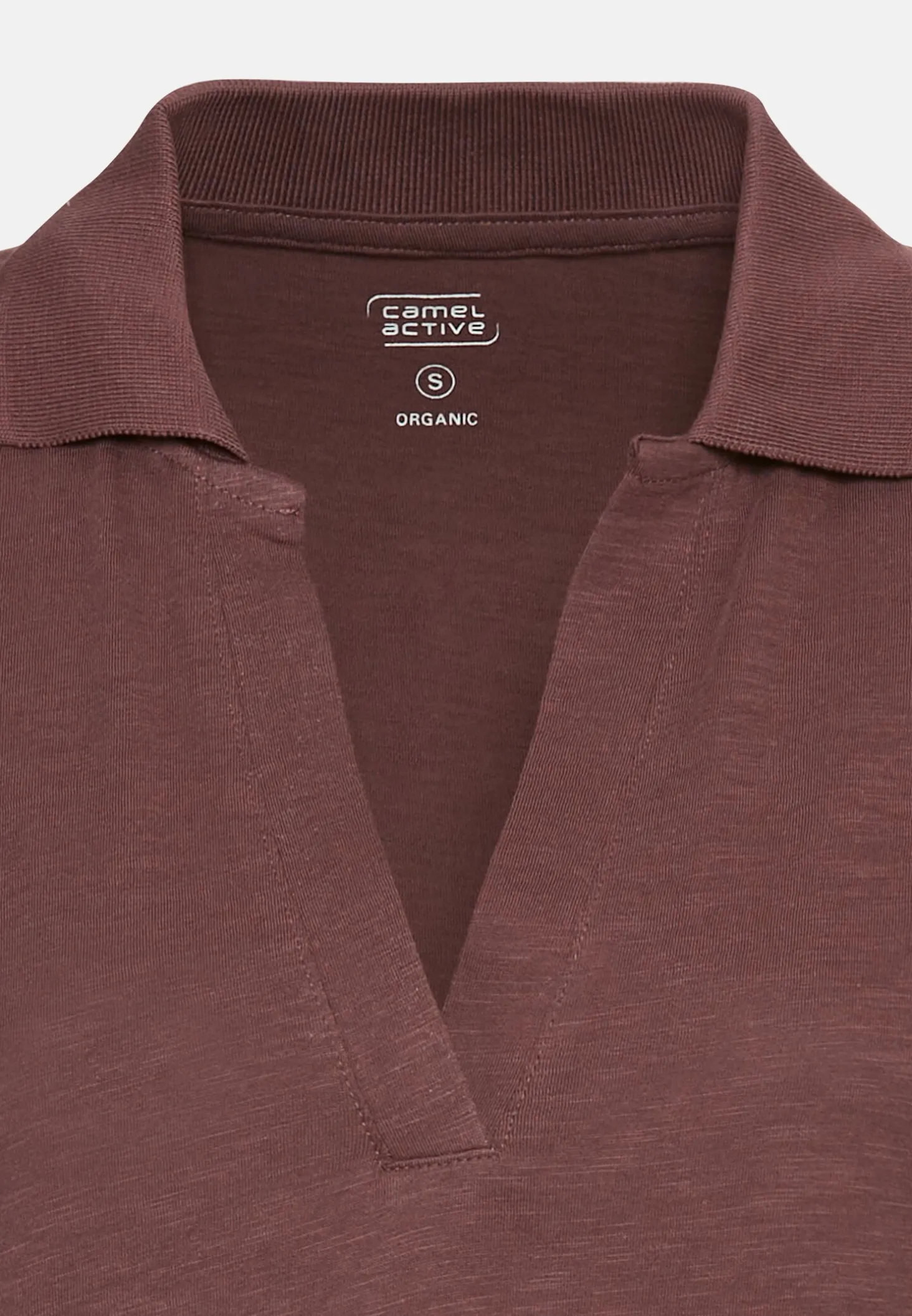 Kurzarmshirt mit Polokragen