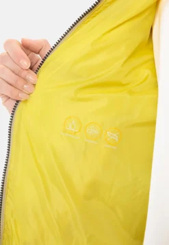 Kurze Pufferjacke aus recyceltem Polyester