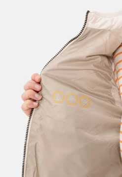 Kurze Steppweste aus recyceltem Polyester