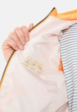 Kurze Steppweste aus recyceltem Polyester