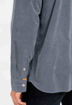 Langarm Hemd in Regular Fit aus Cord