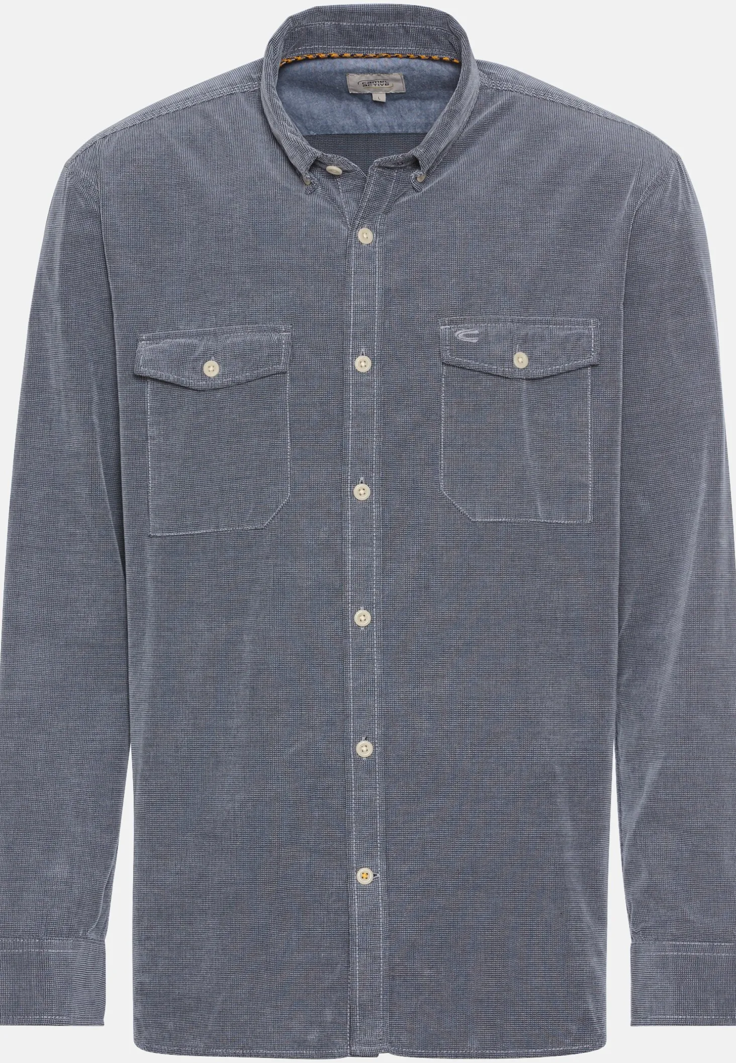 Langarm Hemd in Regular Fit aus Cord