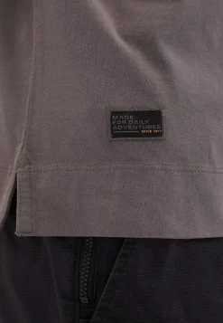 Langarm Poloshirt aus reiner Baumwolle