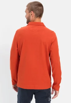 Langarm Poloshirt aus zertifiziertem Organic Cotton