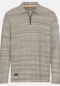 Langarm Poloshirt mit Cooling Effekt