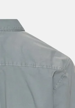 Langarm Shirt mit Button-Down Kragen