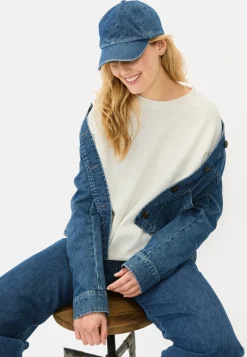 Langarm Sweatshirt aus reiner Baumwolle