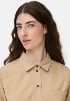 Langarmkleid mit Taillengürtel