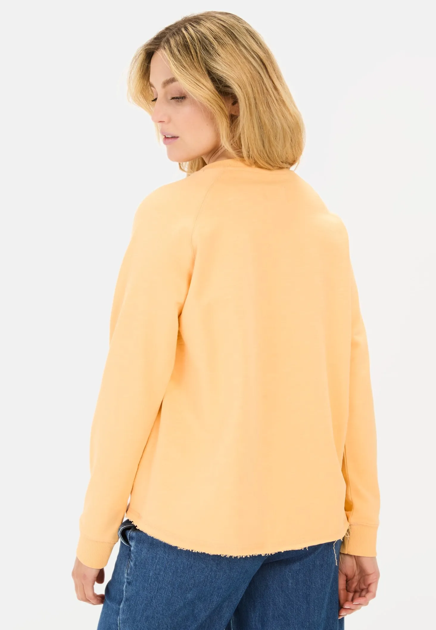 Langarmshirt aus reiner Baumwolle