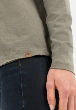 Langarmshirt aus reiner Baumwolle