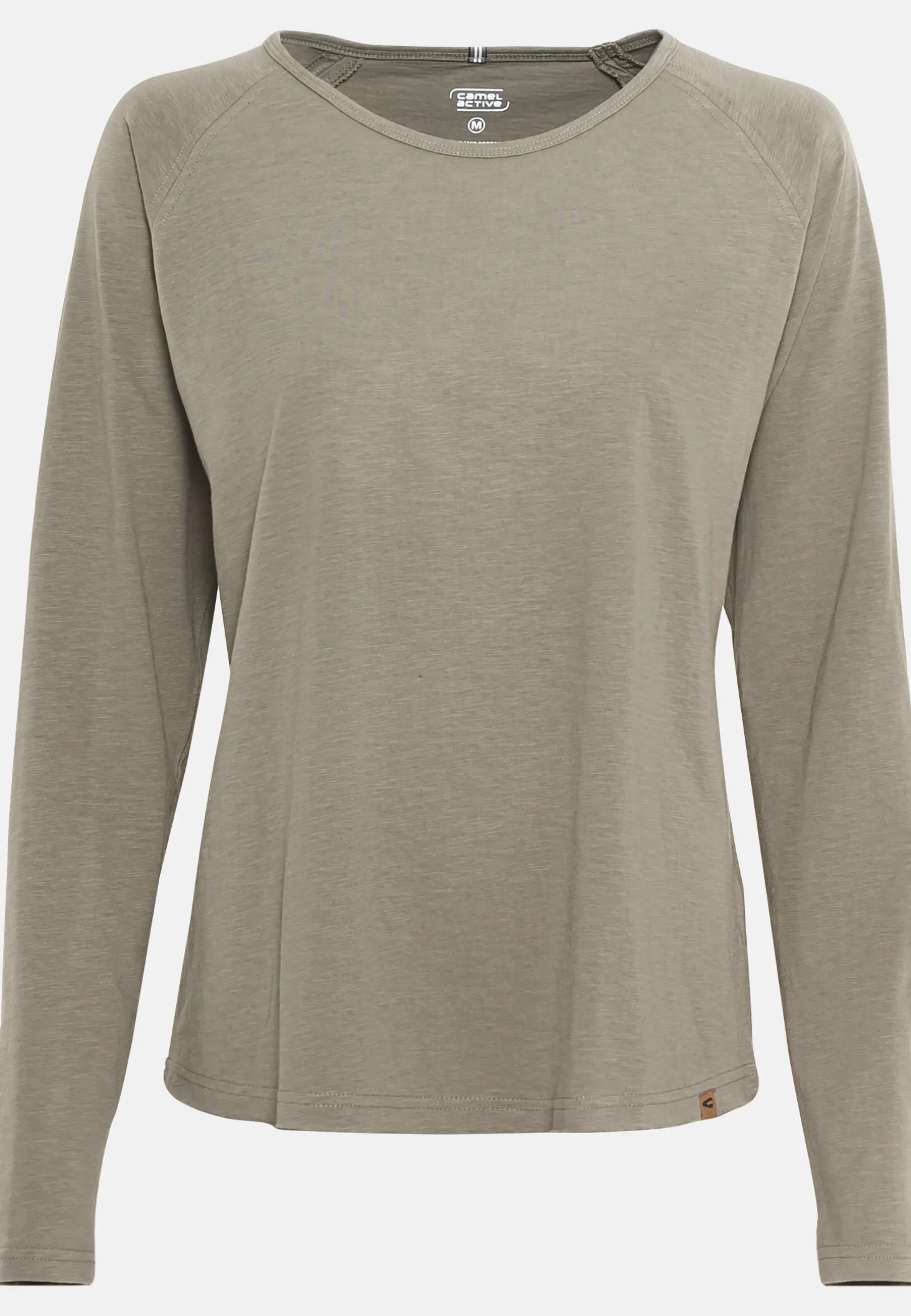 Langarmshirt aus reiner Baumwolle