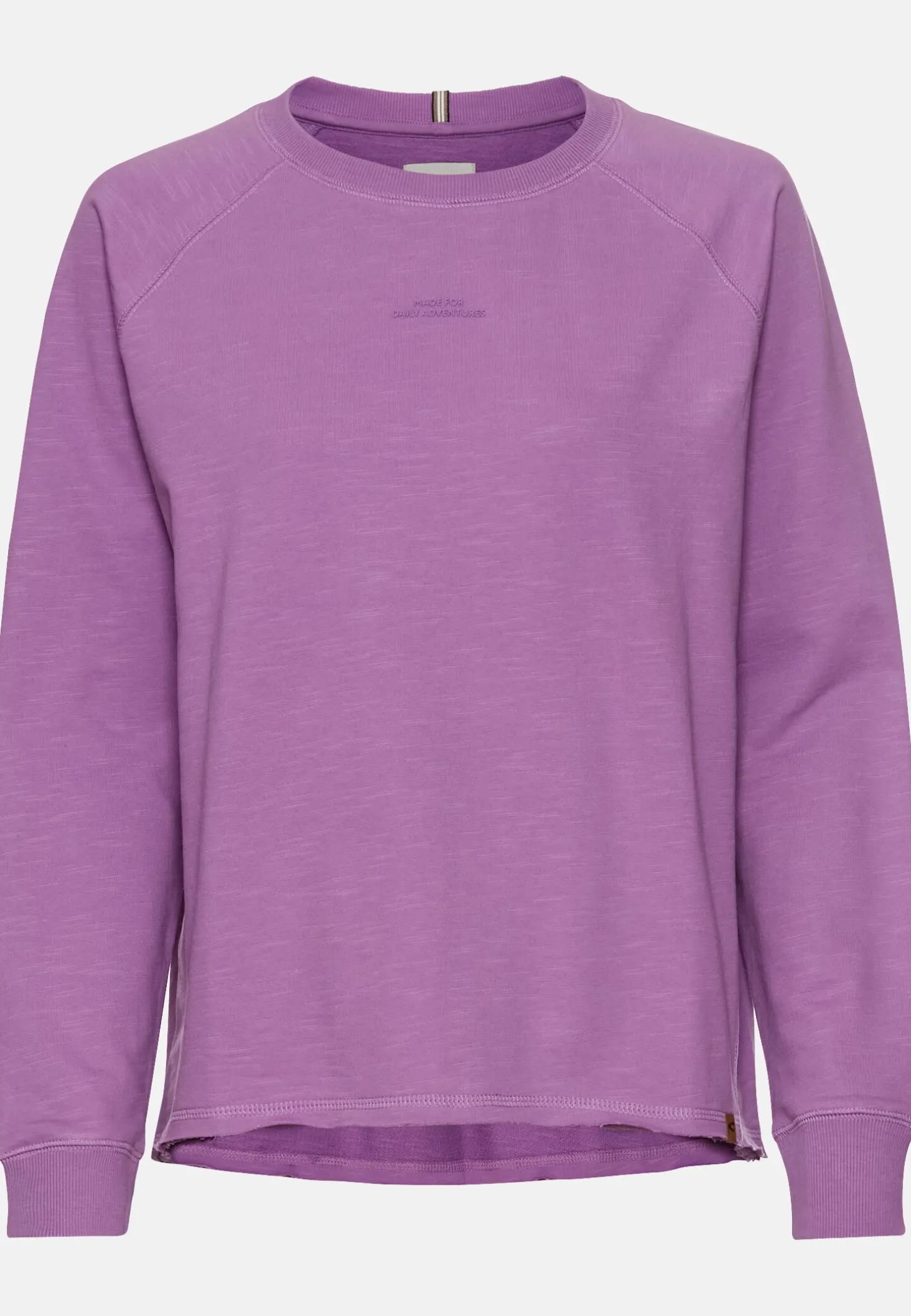 Langarmshirt aus reiner Baumwolle