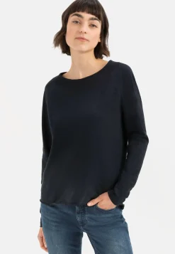 Langarmshirt aus reiner Baumwolle