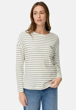 Langarmshirt aus reiner Baumwolle
