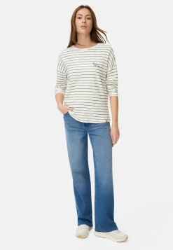 Langarmshirt aus reiner Baumwolle
