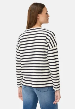 Langarmshirt mit Knopfverschluss
