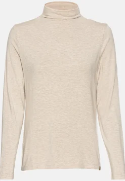 Langarmshirt mit Rollkragen