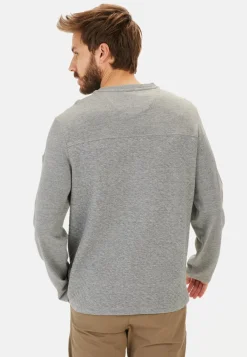 Langarmshirt mit Steppmuster