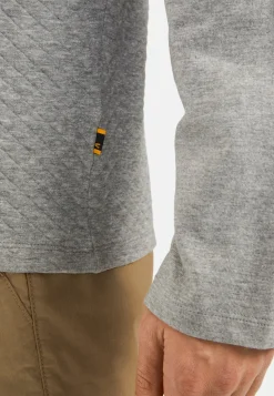 Langarmshirt mit Steppmuster
