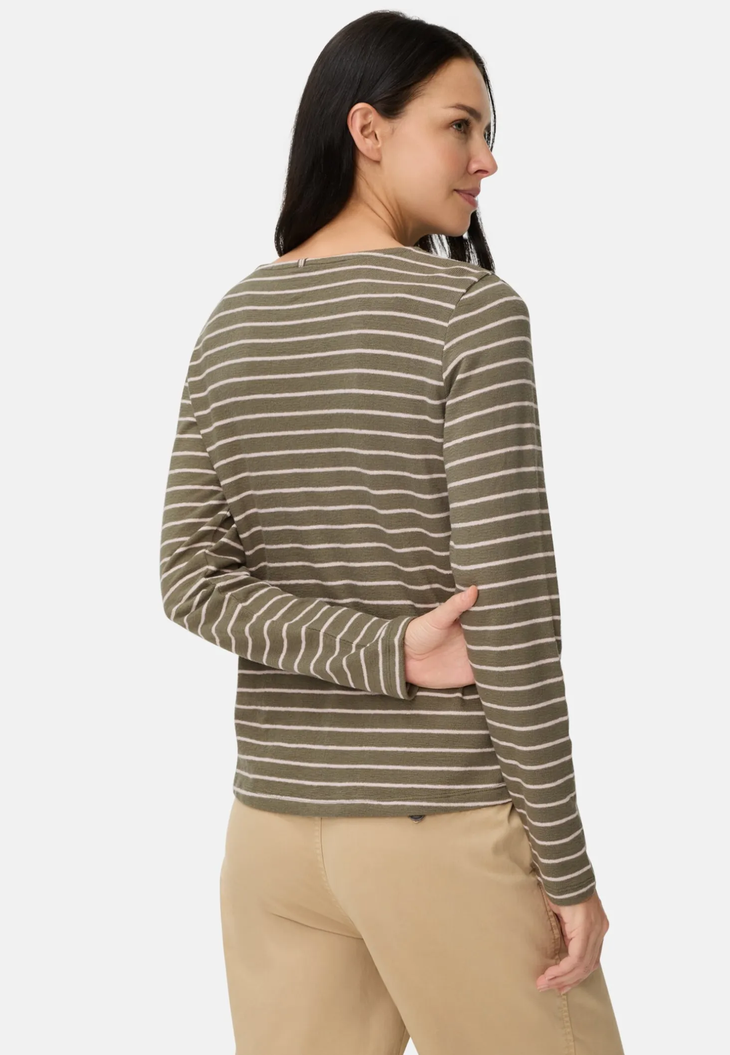 Langarm-T-Shirt aus Bio-Baumwolle