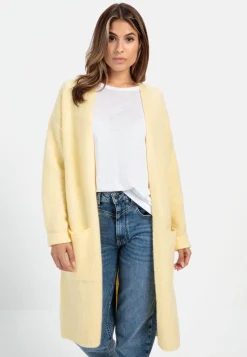 Langer Cardigan mit Taschen