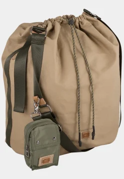 LAONA Cross Bag aus leichtem Canvas Material