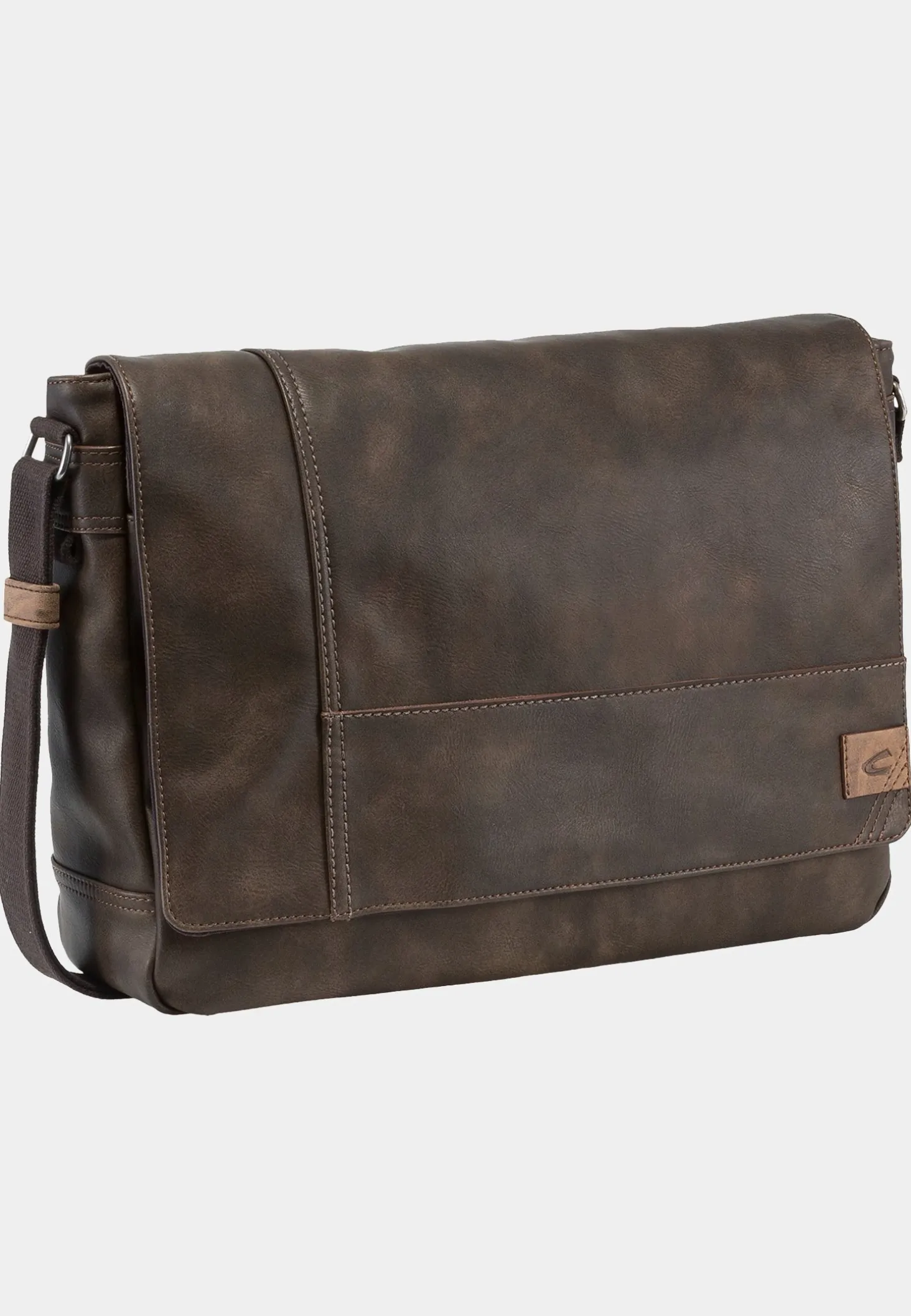 LAOS Messengerbag mit gepolstertem Laptopfach