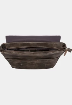 LAOS Messengerbag mit gepolstertem Laptopfach