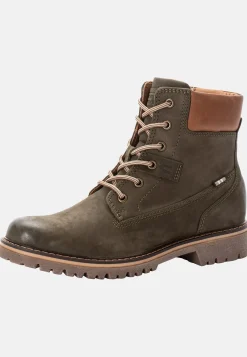 Leder Schnürstiefel mit warmem Wollfutter