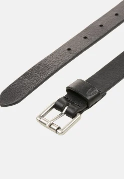 Ledergürtel mit glatter Oberfläche
