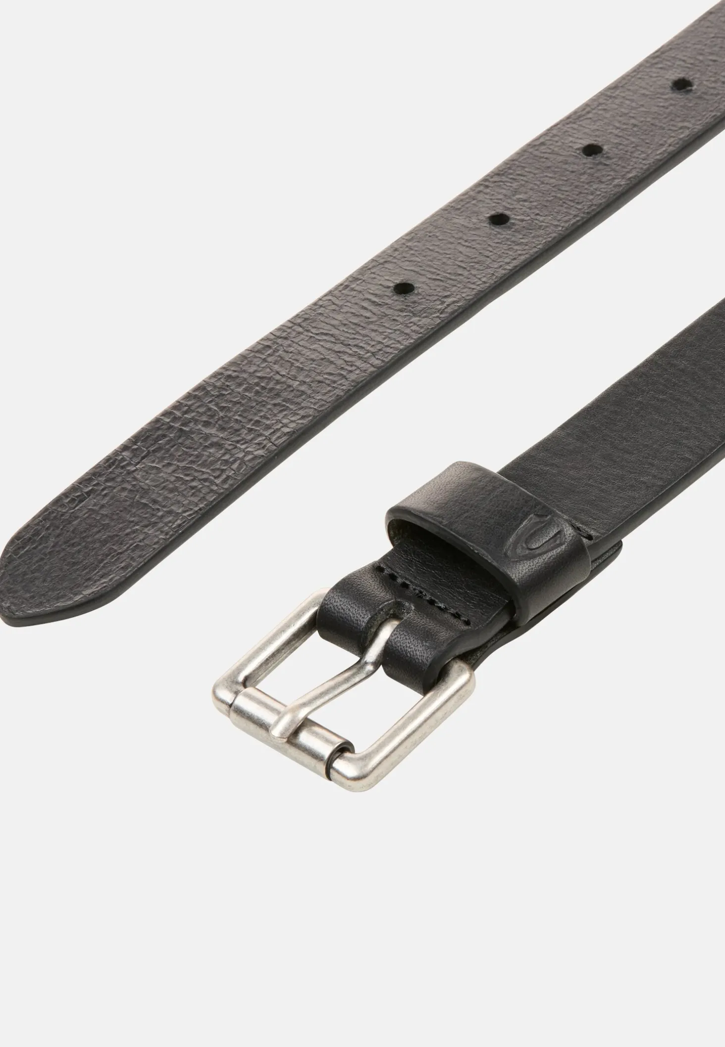 Ledergürtel mit glatter Oberfläche