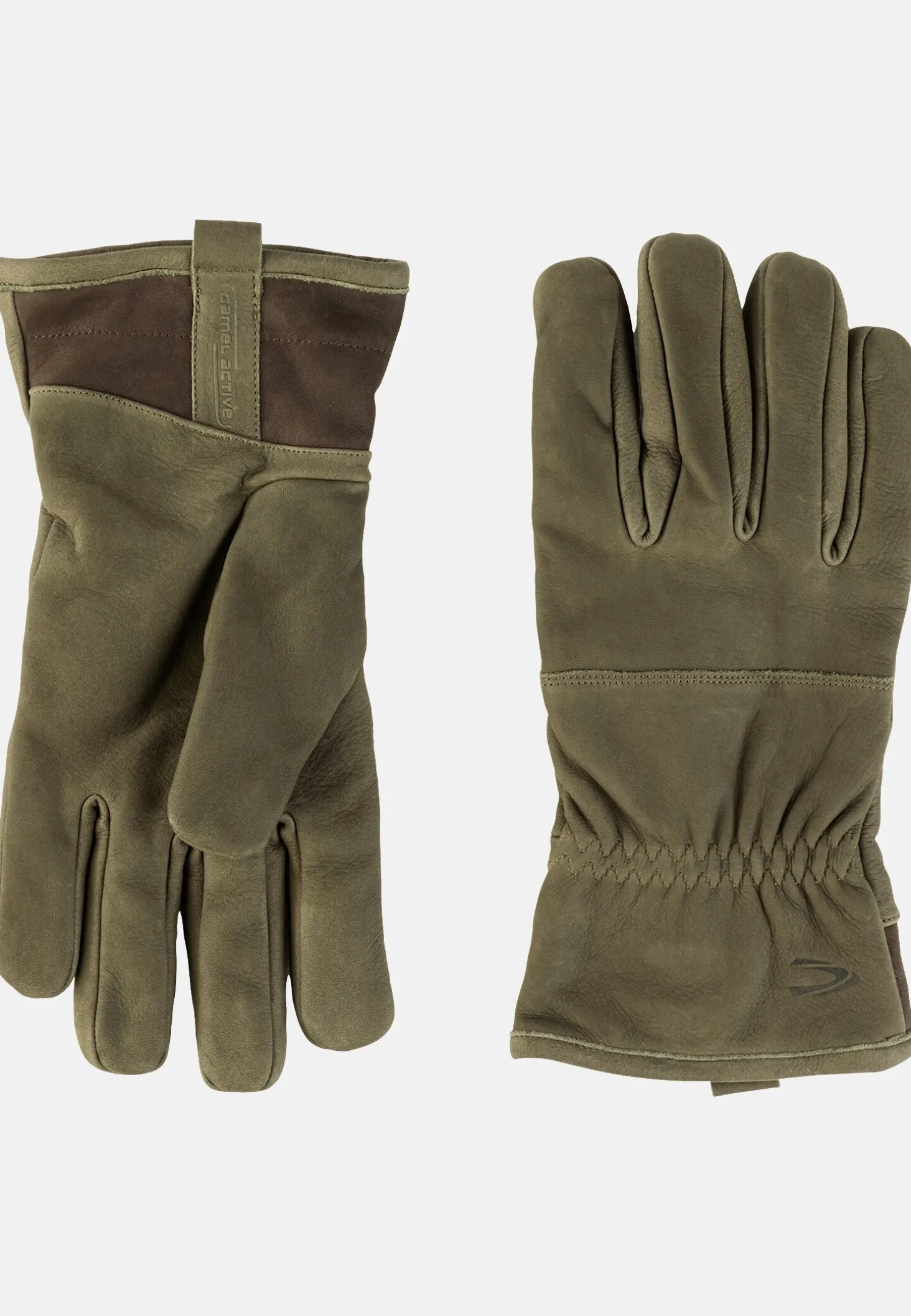 Lederhandschuhe in markanter Optik