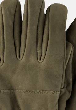 Lederhandschuhe in markanter Optik