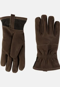 Lederhandschuhe in markanter Optik