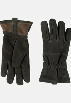 Lederhandschuhe in markanter Optik