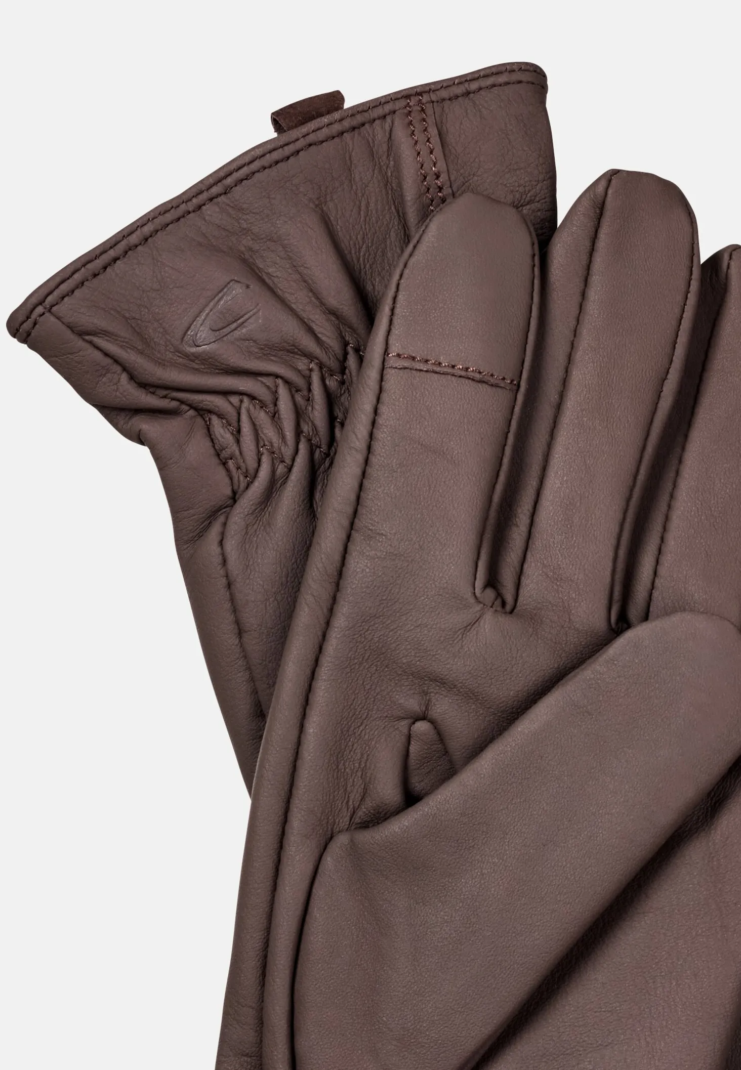Lederhandschuhe mit leichtem Strickfutter