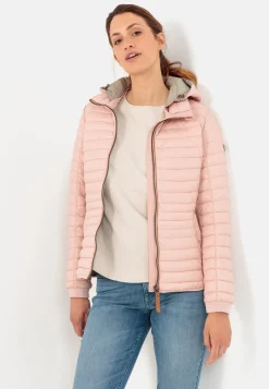 Leicht wattierte Steppjacke aus recyeltem Polyamid