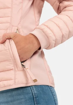 Leicht wattierte Steppjacke aus recyeltem Polyamid