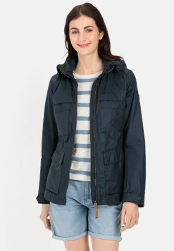 Leichte Jacke aus reiner Baumwolle im Vintage Look