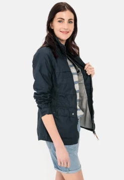Leichte Jacke aus reiner Baumwolle im Vintage Look