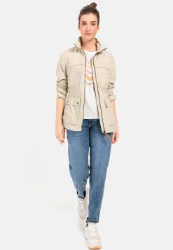 Leichte Jacke mit abnehmbarer Kapuze