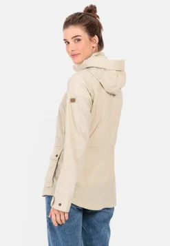 Leichte Jacke mit abnehmbarer Kapuze