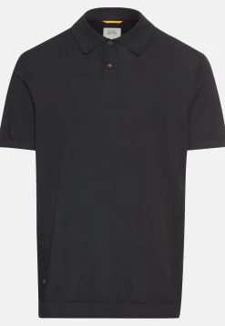 Leichtes Strick-Polo aus reiner Baumwolle